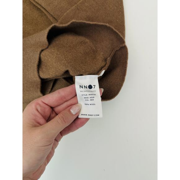 No nationality 100% wool brown sweater - size small - Picture 6 of 8